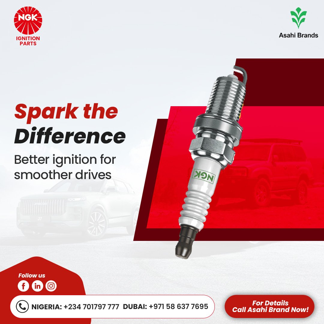 NGK spark plugs for reliable engine performance in Nigeria