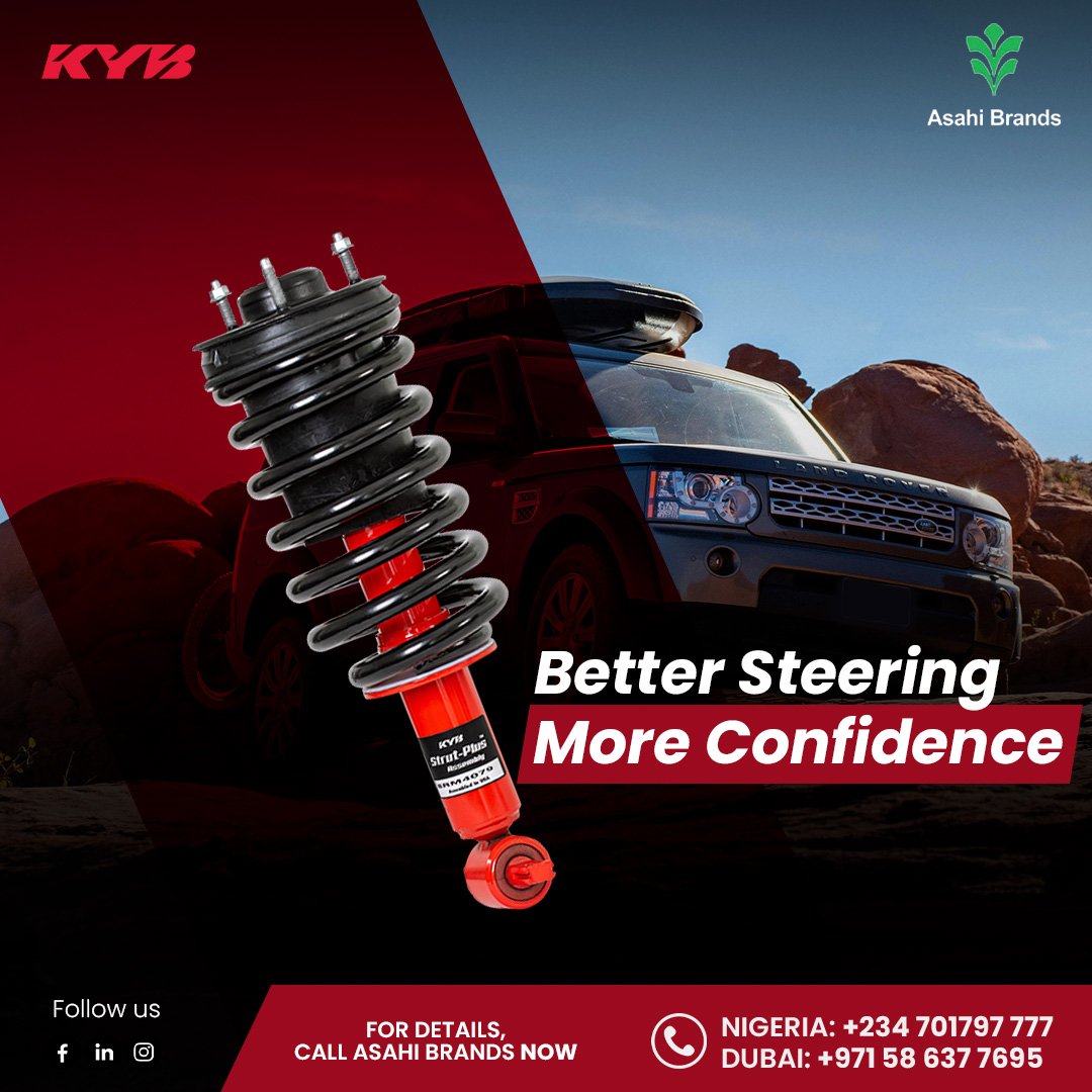 Why Drivers Across Nigeria Trust KYB Shock Absorbers