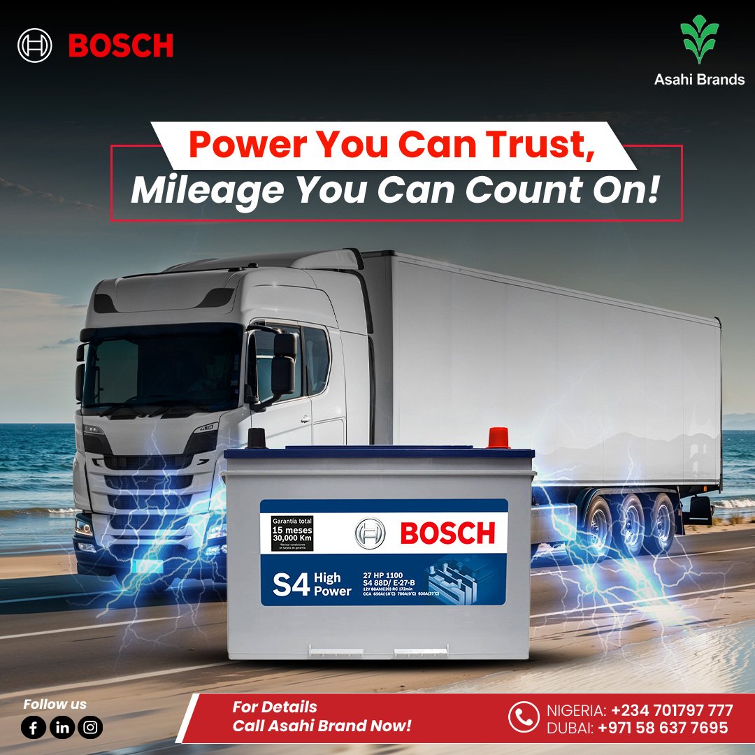 Bosch Auto Parts Dealer in Lagos: A Practical Guide to Batteries, Ignition, Filtration, and Braking Components